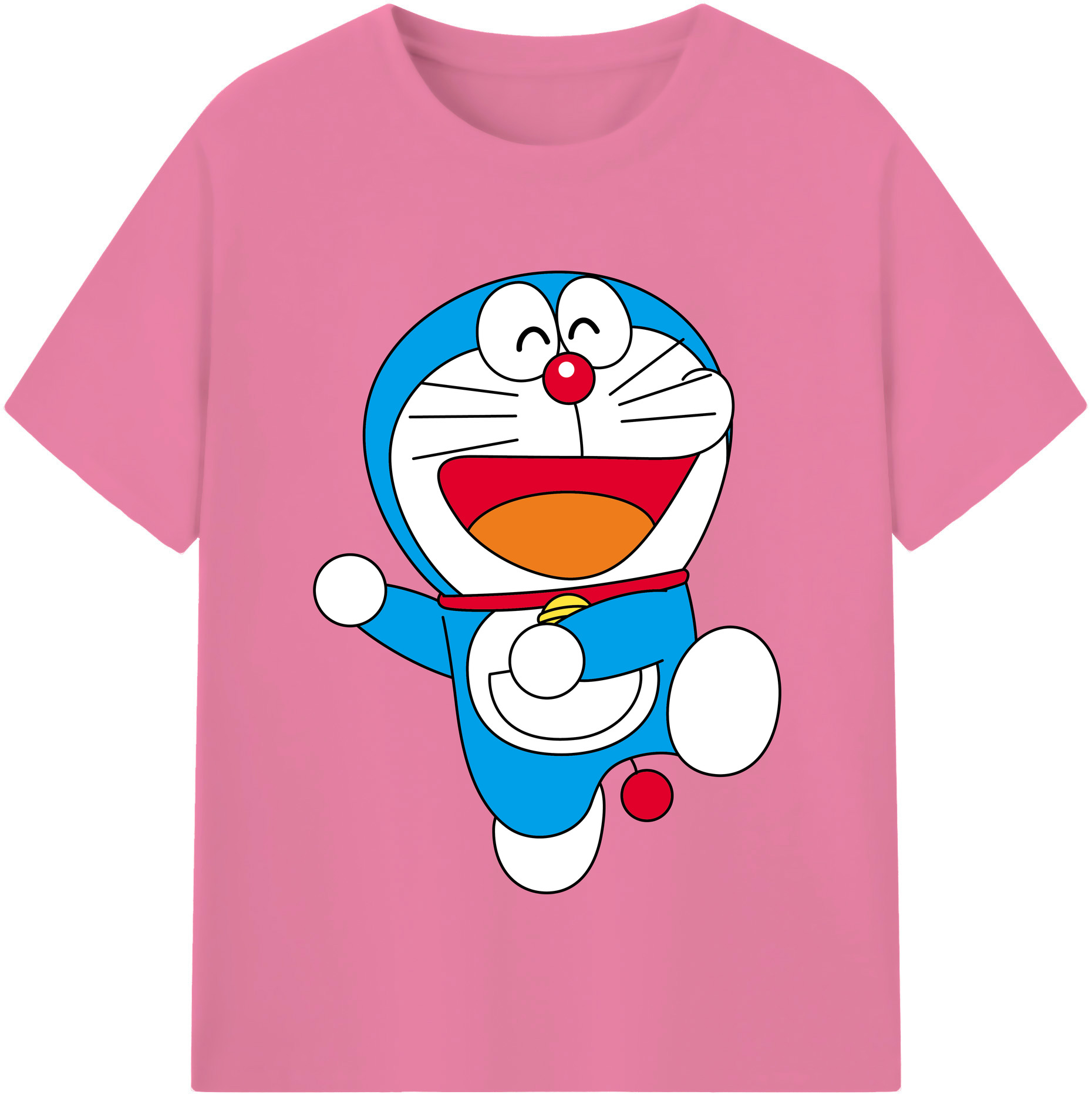 （画像用） ドラえもん Doraemon 綿100％半袖Tシャツ（フロントプリント）